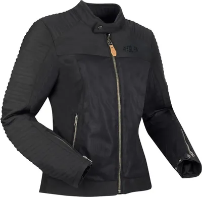 Produktbild von Segura Dikinson Damen Motorrad Textiljacke, schwarz, 38