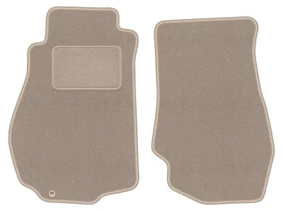 Obrázok produktu pre Velúrové autokoberce pre: Nissan 350Z 2003-2009 (kupé) – sada 4 ks, béžové, na mieru – Wielganizator LUX