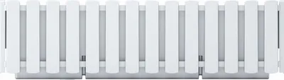 Produktbild von květináč truhlík 58cm BOARDEE FENCYCASE DDEF600-S449 bílý plastový PROSPERPLAST