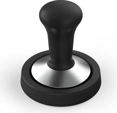 Produktbild von Xavax Tamping-Set, Tamper 58 mm, Edelstahl, mit Tampermatte, rutschfest, Schwarz (00111285)