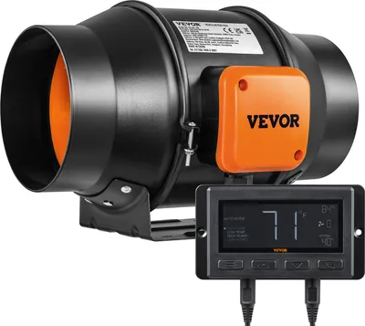 Produktbild von VEVOR 38W Rauchabzug Rohrventilator Abluftventilator Inline-Kanalventilator