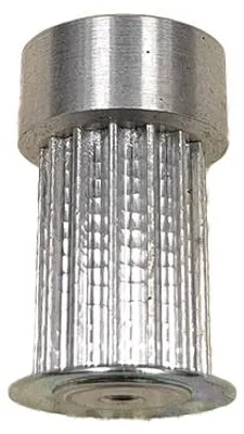 Obrázek produktu pro Zubová řemenice, P: 3 mm, 14 zubů, řemen 15 mm, hliník, 3M, Ozdowski