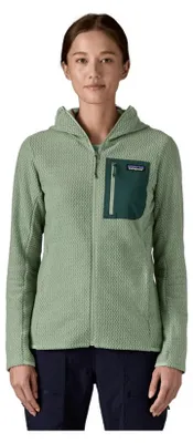 Produktbild von Patagonia Damen R1® Air Fleece Full-Zip Hoody Ellwood Green : XL Größe: XL