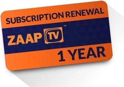 Produktbild von ZaapTV 1 Jahr Verlängerung für 409/509