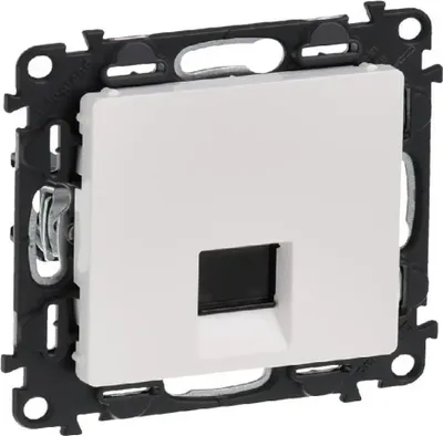 Obrázok produktu pre Dtov zsuvka 1xRJ45 Cat.6A STP LEGRAND VALENA LIFE 753148 biela