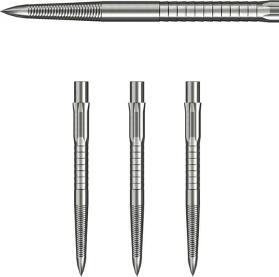 Produktbild von Caliburn Evo Dart Points - Micro Grip - Silver 28mm
