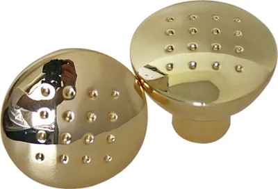 Produktbild von Möbelknopf Ausführung Messing Optik ø33mm Möbelknauf Schrankknopf aus Metall