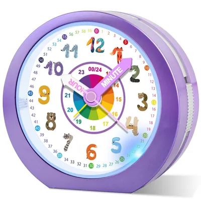 Productafbeelding van Digitale kinderwekker - Met LED-display en wekfunctie - Geschikt voor jongens en meisjes van 4 tot 16 jaar