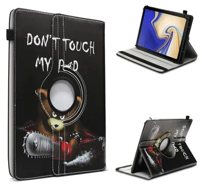 Produktbild von Tablet Tasche für Samsung Galaxy Tab S4 10.5 Hülle Schutzhülle Case 360° DrehbarFarben:Motiv 3