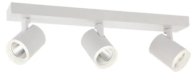 Zdjęcie produktu dla Reflektor sufitowy LED ruchomy Helvia biały 15W biała neutralna 1500lm metal wym:11x46x6cm IP20 Italux
