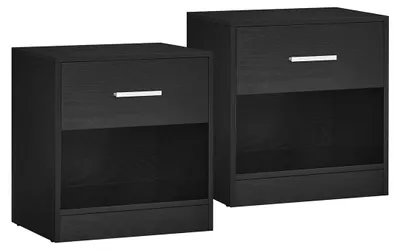 Produktbild von 2-teiliges Nachttisch-Set – platzsparend – 28 x 39 x 41 cm