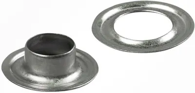 Produktbild von Verzinkte Rundösen für Planen mit 12mm Durchmesser für LKW-Planen und Anhänger