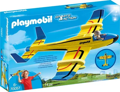 Produktbild von PLAYMOBIL Wurfgleiter "Wasserflugzeug", 70057
