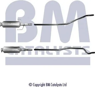 Produktbild von BM CATALYSTS BM11019 Dieselpartikelfilter DPF Rußpartikelfilter für OPEL COMBO Kasten/Kombi Abgasanlage Diesel