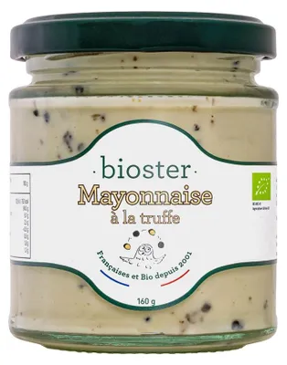 MAJONEZ JAJECZNY Z TRUFLĄ BIO 160 g - BIOSTER