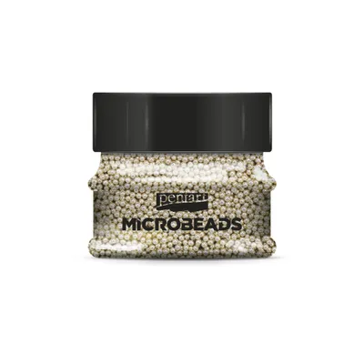 Immagine prodotto di Microsfere di vetro PENTART 0,8-1 mm, 40 g, champagne