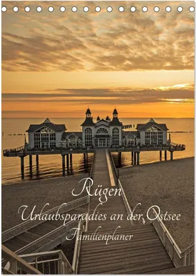 Produktbild von Rügen - Urlaubsparadies an der Ostsee - Familienplaner (Tischkalender 2025 DIN A5 hoch), CALVENDO Monatskalender