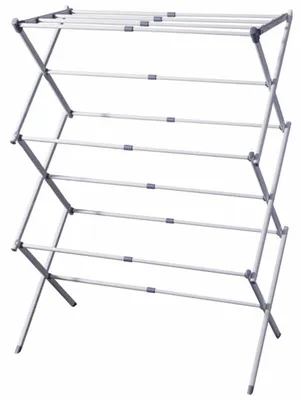 Produktbild von HOWHOMELY | Standtrockner - Wäschetrockner - 75 x 104 cm - Metall - Wäscheständer - klappbar - Praktisch