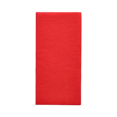 Produktbild von Servietten "DAILY Collection" 1/8-Falz 32 cm x 32 cm rot