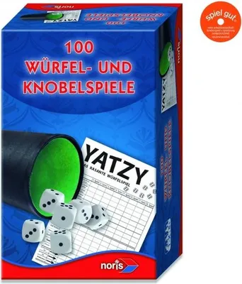 Produktbild von Noris Spiele 100 Würfel- und Knobelspiele; 606154308