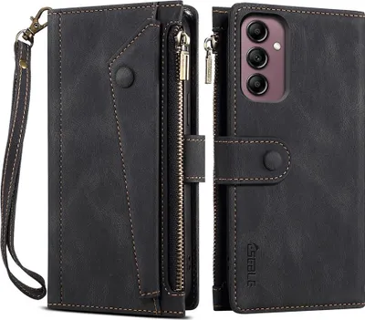 Produktbild von Samsung Galaxy A16 5G Hülle - Coverup Klapphülle mit Brieftasche - Schwarz