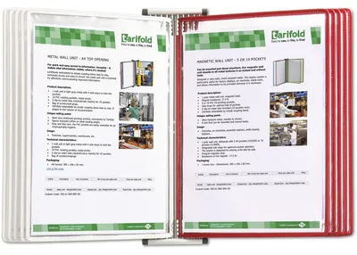 Produktbild von Wand-Sichttafelelement 10 Tafeln Sortierung Polen
