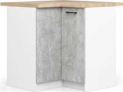 Immagine prodotto di Akord Pensile Cucina Oliwia Bianco-Cemento 90X46X85 Cm