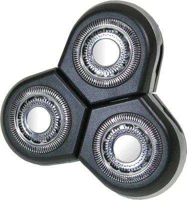 Produktbild von Trade-Shop Scherkopf Rasierkopf mit Schutzkappe Abdeckung kompatibel mit Philips RQ1285CC RQ1286 RQ1286CC RQ1290 RQ1290CC RQ1290X RQ1295 RQ1295CC