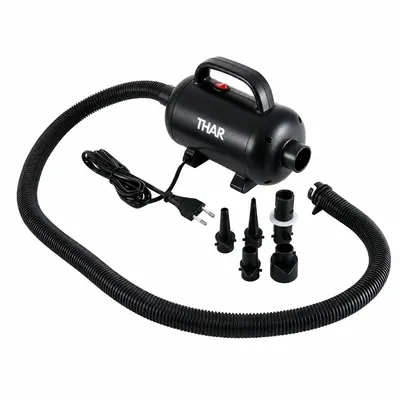 Produktbild von THAR Elektrische Luftpumpe 600 W mit Schlauch und 6 Aufsätzen