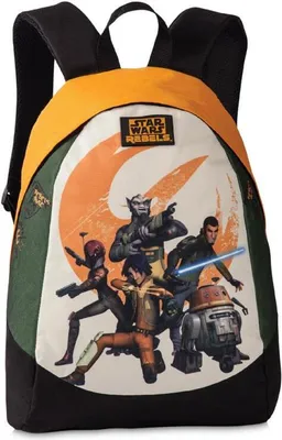 Produktbild von Disney Star Wars Rebels Logo Kinder Rucksack Tasche Schulrucksack Neu