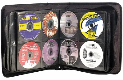 Image de Pochette de rangement pour 240 CD/DVD/BD