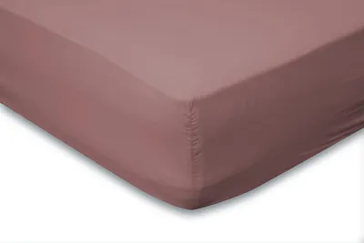 Produktbild von Eleganzzz Spannbetttuch Perkal-Baumwolle – Rose  – 160x200  – 35 cm Eckhöhe – kühl & knitterarm