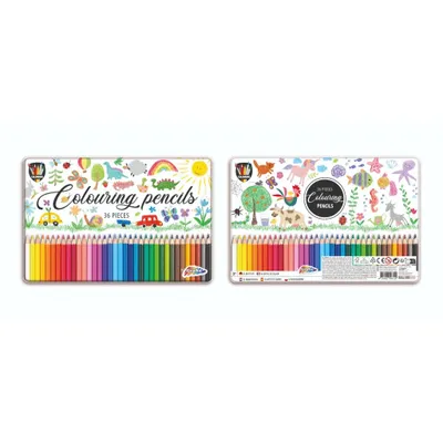 Immagine prodotto di Matite colorate Grafix in scatola 36 pezzi