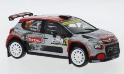 Produktbild von IXO 1:43 Citroen C3 R5, No.21, WRC, Rallye Monza, M.Ostberg/T.Eriksen, 2020
