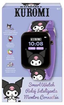 Zdjęcie produktu dla Smartwatch Kuromi z Bluetooth 12 funkcji i aplikacja KU00013