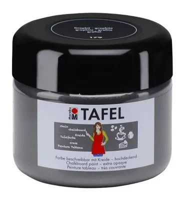 Produktbild von Marabu Tafel Graphit 179, Acrylfarbe, Flüssigkeit, 225 ml, 1 Stück(e)