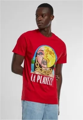 Immagine prodotto di T-shirt uomo Mr. Tee La Playette Tee cityred - S
