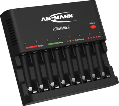 Produktbild von ANSMANN Akku Ladegerät für 1-8 AAA / AA NiMH