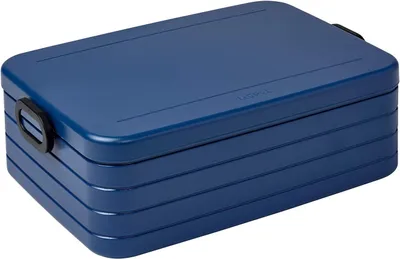 Produktbild von Mepal Lunchbox M Eco Brotdose 900 ml Brotzeitdose mit Trennsteg BPA-frei Blau