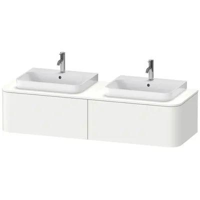 Produktbild von DURAVIT HP4946B3636 WTU HappyD2+ wandh.,354x1600x550mm