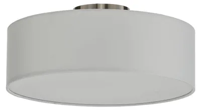 Produktbild von Lindby Deckenleuchte Sebatin, Ø 40 cm, creme, Stoff, E27