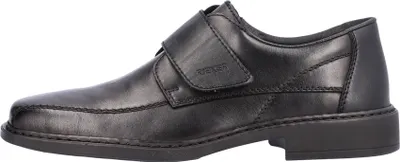 Produktbild von NEU Rieker Herren Slipper in nero/schwarz aus Clarino/Turin