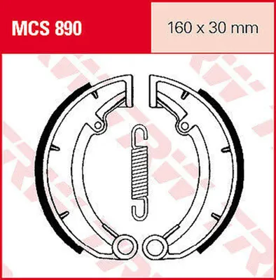 Obrázok produktu pre S.brzdové čeľuste MUZ MCS890