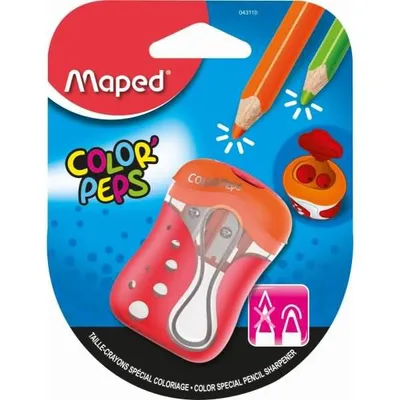 Obrázek produktu pro Maped Color'peps, Ruční ořezávátko, Vícebarevný, Ocel, 59,6 mm, 41,5 mm, 32,2 mm