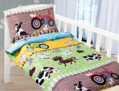 Produktbild von Baby Baumwolllaken - 90x135 cm, 45x60 - Grün