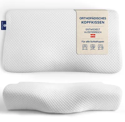 Obrázek produktu pro Ergonomická polštář pro spaní z paměťové pěny