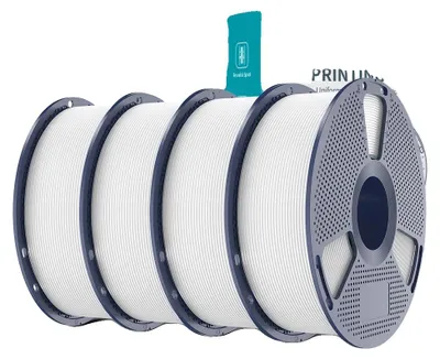 Image de Filament 3D, matériau écologique, grande compatibilité, blanc