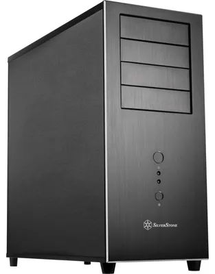Produktbild von Midi-Tower SilverStone TJ04B-E USB 3.0 ohne Netzteil schwarz