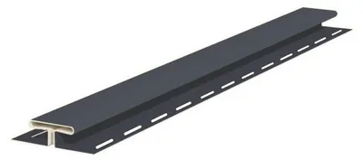 Produktbild von VILO Fronto SV-18 - Verbindungsprofil für Kunststoff Fassadenpaneele - H-Profil Siding Zubehör - 3,05 m - 1 Stück Anthrazit