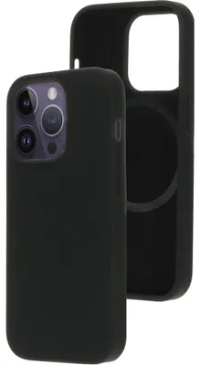 Produktbild von Mobiparts Silicone Cover, Cover, Apple, iPhone 14 Pro, 15,5 cm (6.1"), Schwarz